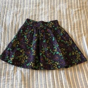 J.Crew floral skirt